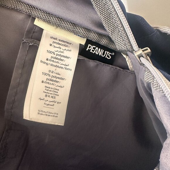 Pottery Barn Mackenzie Peanuts® Snoopy® Space Glow-in-the-Dark Backpack Large - Picture 15 of 16